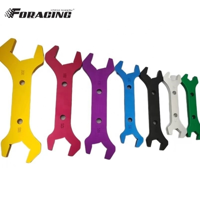7PCS doppio terminale di tubo di chiusura di chiave per tubi automatici universali An3-An16