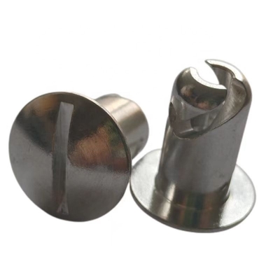 OE su misura NO. Universal Silver Aluminum Slotted Head Dzus 7/16 x.500 Long Fasteners Sprint Car Parts per le esigenze del cliente