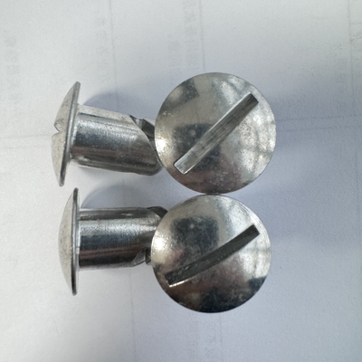 Testa a cupola in argento in alluminio Dzus 7/16 x.500 Fasciatori a rotazione rapida per la modifica della vettura Sprint Universale Installazione rapida