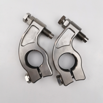 1 3/4&quot; Split Titanium Sprint Car Torsion Stop Universal Fit con 1 1/8&quot; Spline Pinch e Regulator Bolt Inclusi
