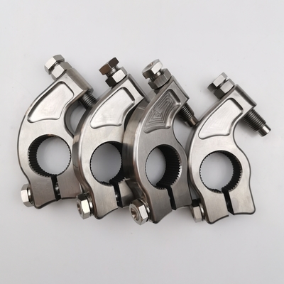 1 3/4&quot; Split Titanium Sprint Car Torsion Stop Universal Fit con 1 1/8&quot; Spline Pinch e Regulator Bolt Inclusi