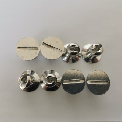 Fitting universale per auto Dzus Fissanti 7/16*.500 Flusso di presa della testa in alluminio 1/4 Quarter Turn Button Panel Fissante Countersunk Sprintcar
