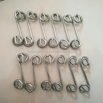 Universal Car Fitment Silver Dzus Spring Grip.375 Fast Turn Fasteners in acciaio inossidabile per le auto da corsa