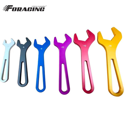 6 pezzi AN Spanner Aluminum Billet Racing Tool Set per Sprint Cars AN4-AN16 Anno universale e prestazioni