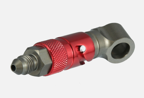 AN3 Linea di sgancio rapido del freno in alluminio -3 Linea di freno Fittura del fluido Calibro di sgancio rapido Rimozione del coperchio smontaggio