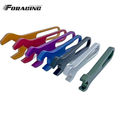 Universal AN Spanner Aluminum Billet Racing Tool Sets 6 pcs One Kit AN4-AN16 Sprint Car Wrenches per le corse e l'adattamento