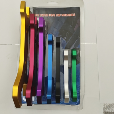6 pezzi AN Spanner Alluminio Billet Racing Tool Set per Universal Car Fitment An4-An16 Sprint Car Wrenches a prezzi accessibili
