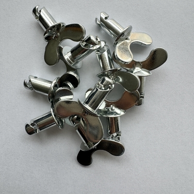 Universal Dzus Dome Butterfly Head Buttons 5/16&quot; x.500&quot; Steel Sprint Car Racing Sostituire/Riparazione Prestazioni Parte essenziale