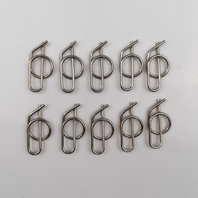 304SS Jacobs Scala Pin Rue Clip Acciaio inossidabile 3/8&quot; Sprint Car Quick Release Clevis Pin Clip per il montaggio universale dell'auto