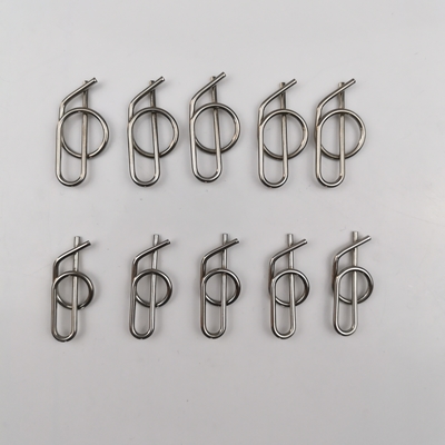 304SS Jacobs Scala Pin Rue Clip Acciaio inossidabile 3/8&quot; Sprint Car Quick Release Clevis Pin Clip per il montaggio universale dell'auto