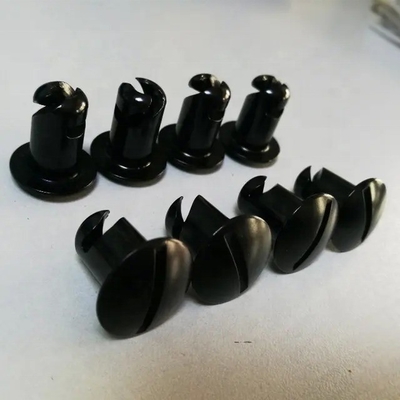 Sostituzione Quartiere di alluminio girare auto-espulsione Dzus Fastener Standard OE NO. per la sostituzione / ripristino 7/16 &quot;x.500&quot; nero