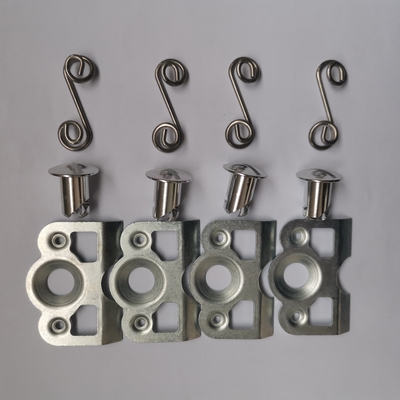 Standard OE NO. Quick Turn Dzus Back Plate Steel 1 3/8 Fastener Mounting Bracket per miglioramenti delle prestazioni universali