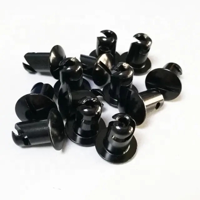 Anno universale 7/16&quot; x.500&quot; Alumini Quarter Turn Self Ejecting Dzus Fastener Nero Sprint Auto Part Aluminium Universale