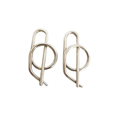 Rue Clip in acciaio inossidabile zinco 1/2 &quot;Clevis Pin per la riparazione/sostituzione Universal Sprint Car Standard OE NO.