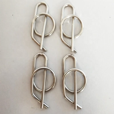 Clip per la strada in acciaio inossidabile in argento universale Zinc 1/2 &quot;Clevis Pin per scala di Jacobs Car Fitment Standard OE NO.
