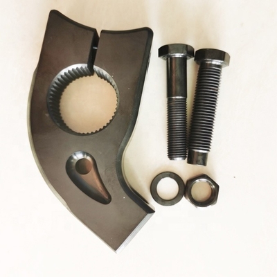 Universal Year Nero PVD Titanio Torsione Stop 1 3/4 &quot;Split 1-1/8&quot; Spline e 7/16 regolare bullone 3/8&quot; Pin bullone per auto da corsa