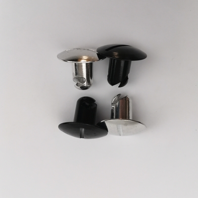 Argento alluminio Quarter Turn Dzus con 1&quot; Grande testa Perfetto per applicazioni universali 7/16&quot; x.600 e sostituire / riparare