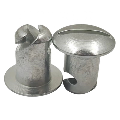 Sostituzione/riparazione Scopo Acciaio d'argento Quarter Turn Dzus Doppolo Testa bottoni per Sprint Maximo 7/16 &quot;x.600&quot; Universal Fitment