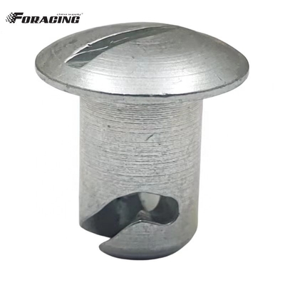 Sostituzione/riparazione Scopo Acciaio d'argento Quarter Turn Dzus Doppolo Testa bottoni per Sprint Maximo 7/16 &quot;x.600&quot; Universal Fitment