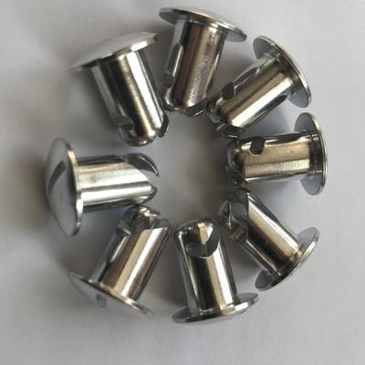 Scopo di sostituzione/riparazione Fabbricazione di elementi di fissaggio universali in alluminio argento Sprint per auto modificate Parti 7/16&quot; *.550 Dzus Button
