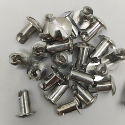 Argento alluminio 5/16&quot;.500&quot; 1/4 Quick Turn Dzus Piccola testa Sprint Auto leggero