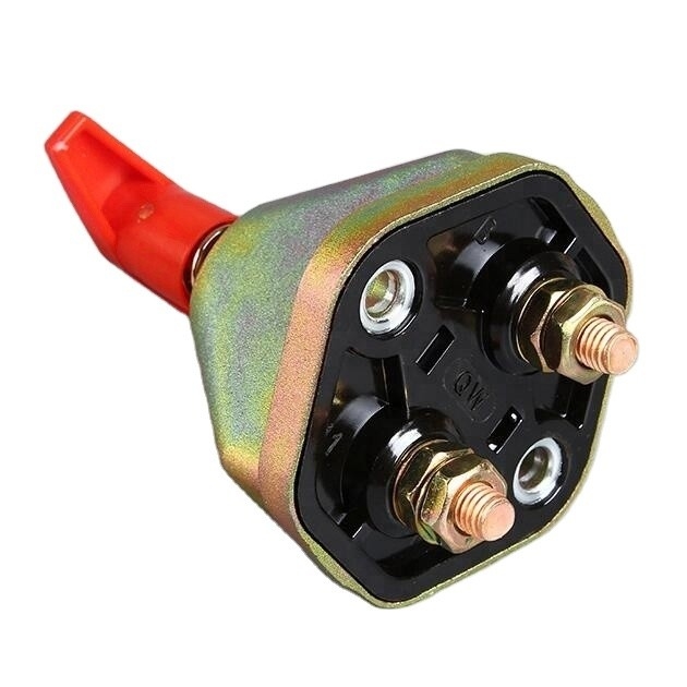 Isolatore di batteria universale per autoveicoli Disconnettore di interruttore Disegno di riferimento per una facile installazione