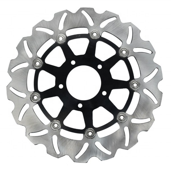70 kg 5 buco di montaggio Motociclo in acciaio inossidabile rotore a disco galleggiante per Kawasaki KLV 1000 DL V-STROM 650 DL V-STROM 1000