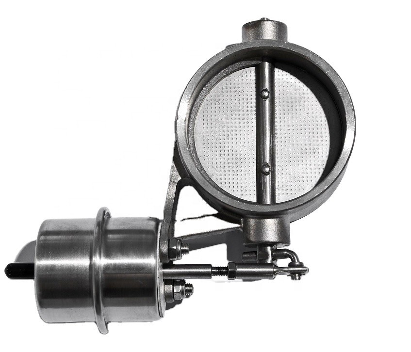 Valvola di scarico in acciaio inossidabile Universal Year con attuatore a vuoto 2.5&quot; tubo aperto e chiuso Universal Car Make