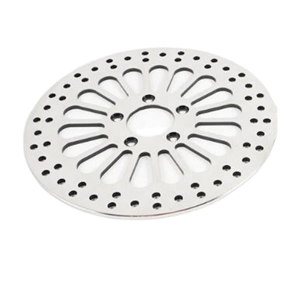 OD 299mm 11,8 pollici Retro rotori di freno lucidato per Harley destra sinistra foro di montaggio 5 2.30kg posizione anteriore posteriore