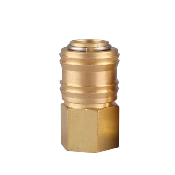 Sleeve di trivella e connessione del pulsante personalizzato forgiato 45 gradi di ottone grasso capezzolo 1/4 &quot;-28 UNF con supporto OEM