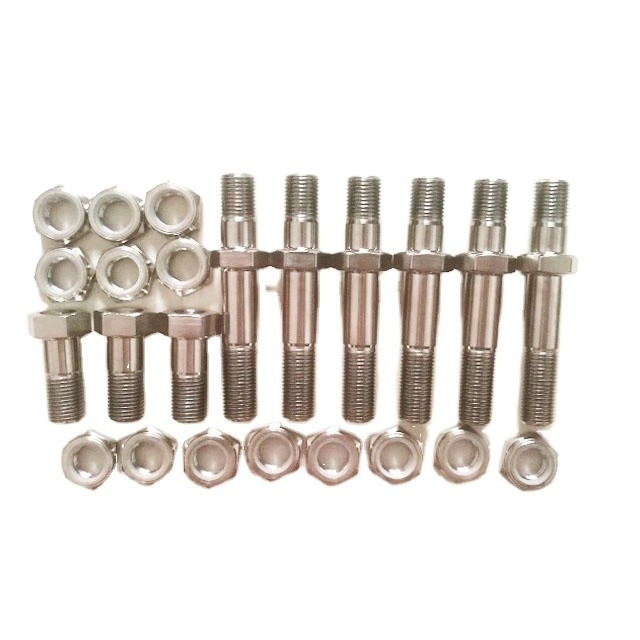 6AL-4V Lega di titanio GR5 Finish Bolt Kit per Sprint Car Race Bolt One Nut Stud Performance
