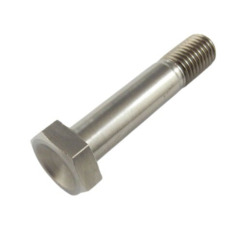 Sprint Car 5/16&quot;-24 x 1-1/2&quot; UNF Titanio Hex testa bullone DIN Standard in lega di titanio 6AL-4V con finitura naturale