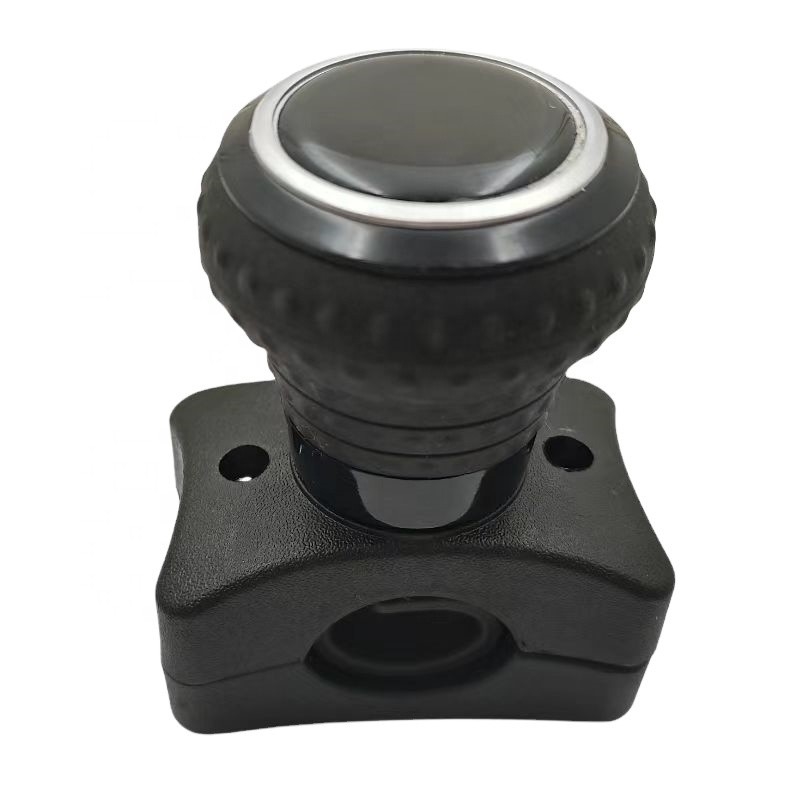 Fittura universale nera volante auto Booster Spinner Manopola 360 gradi presa palla girante controllo manuale per un funzionamento regolare