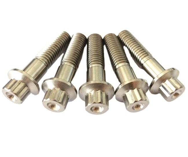 Anno Universale 2021 M8X32mm Colore Titanio 12 Punti Flanged testa bulloni per prestazioni superiori