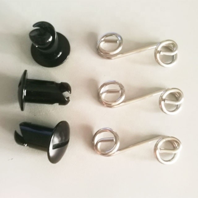 Universal Standard Aluminum Quarter Turn Dzus Fastener 7/16.500 Long con molle da 1-3/8&quot; Soluzione di sostituzione universale
