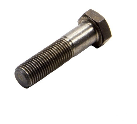6AL-4V Lega di titanio Finitura naturale Titanio 3/8-24 x 1-1/2&quot; UNF HEX HEAD BOLT Short Thread Sprint Bolt DIN Standard
