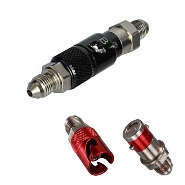 Universale anno standard 3AN nero di alluminio a sgancio rapido di linea di frenatura a secco di accoppiamento per il montaggio universale del veicolo