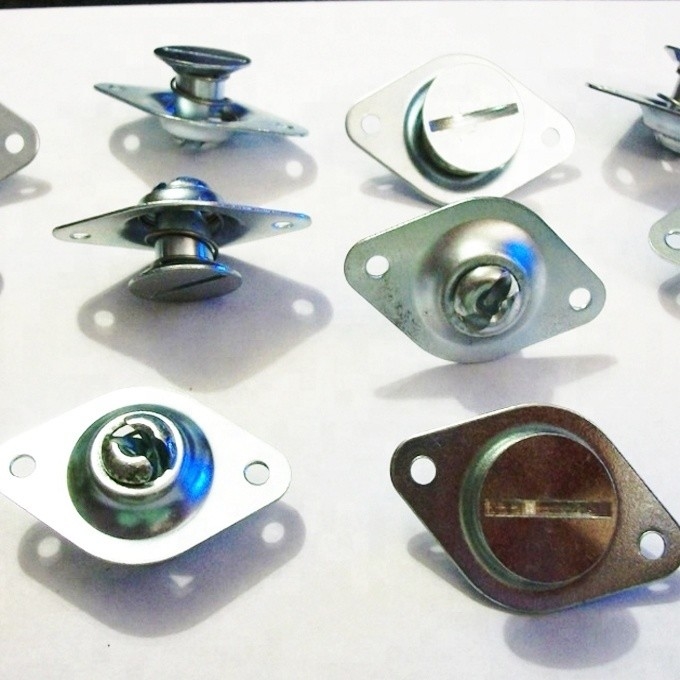 Fabbricazione in acciaio inossidabile DZUS 7/16 5/16&quot; x.500&quot; lunghezza e 1&quot; 1/8&quot; molla per applicazioni