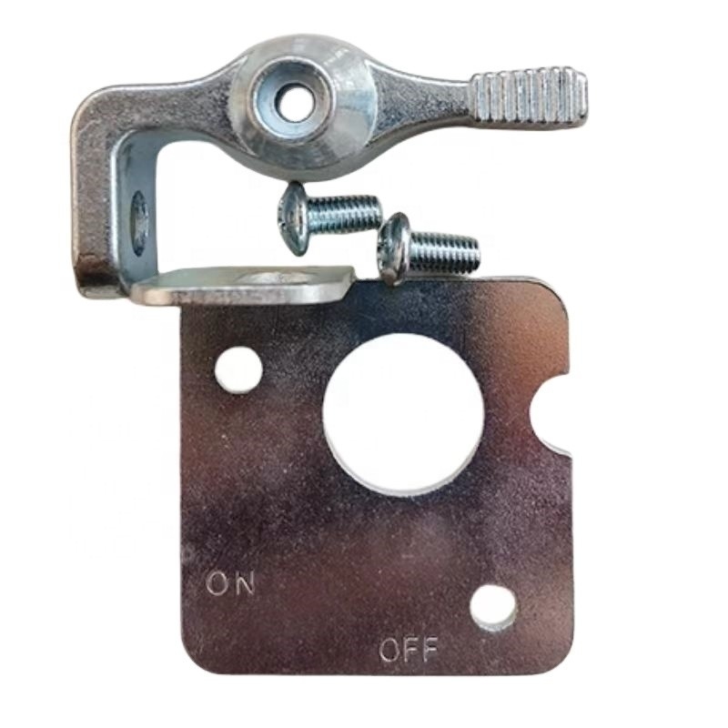 Universal Car Fitment Master Disconnect Switch Locking Lever Kit Battery Switch Giallo Rosso Argento per il cambio automatico