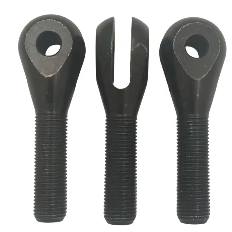 End di canna a mano destra standard 1/2-20 fili di acciaio cintura di limitazione Clevis per applicazioni pesanti Clevis di acciaio universale