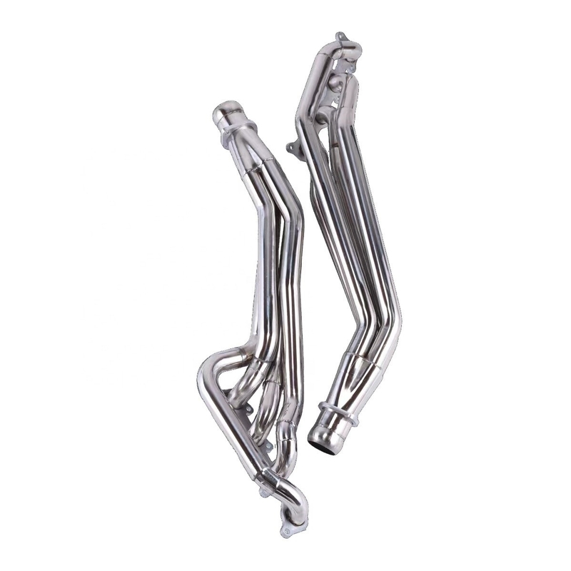 Capo di scarico in acciaio inossidabile lucido per 5.0L V8 Mustang Manifold LS1 LS2 LS3 LS6 LSX Guaranteed Fit and Function
