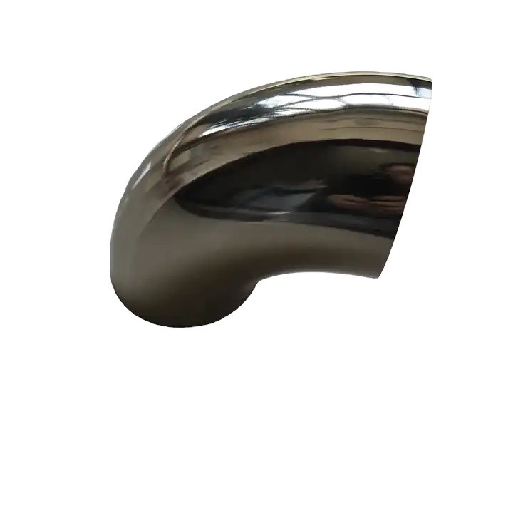 304 acciaio inossidabile 90 gradi gomito piegatura del tubo per l'industria chimica supporto personalizzato spessore 3 mm OEM supportato