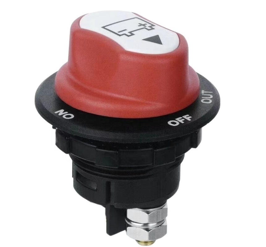 Interruttore di maniglia per auto universale 12v 100A Mini Selettore batteria Interruttore ABS Metallo Altre dimensioni 200A per e prestazioni
