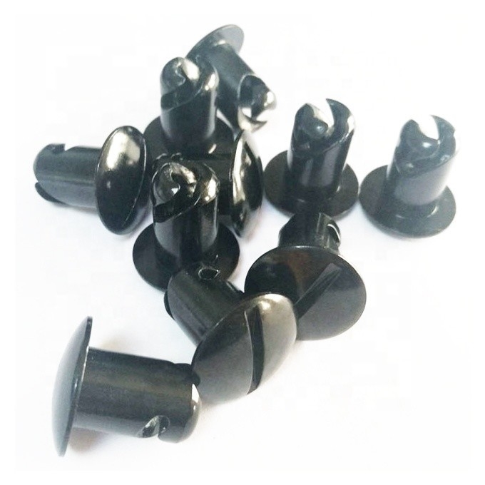 Universal Car Fitment Sprint Car Black DZUS Buttons 7/16 &quot;X.500&quot; Stock in alluminio per prestazioni e durata senza pari