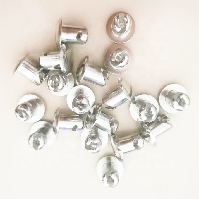 Universal Car Fitment Sprintcar Quater Turn Dome Head Dzus 7/16&quot;.500&quot; Fasteners Silver Sprint car Dwarf Year Universal