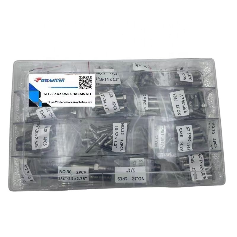 Universal SPRINT CAR XXX ONS CHASSIS TITANIUM ONE NUT OR Q/C R/R S/P PLUS BOLT KIT Perfetto per le necessità di sostituzione/riparazione