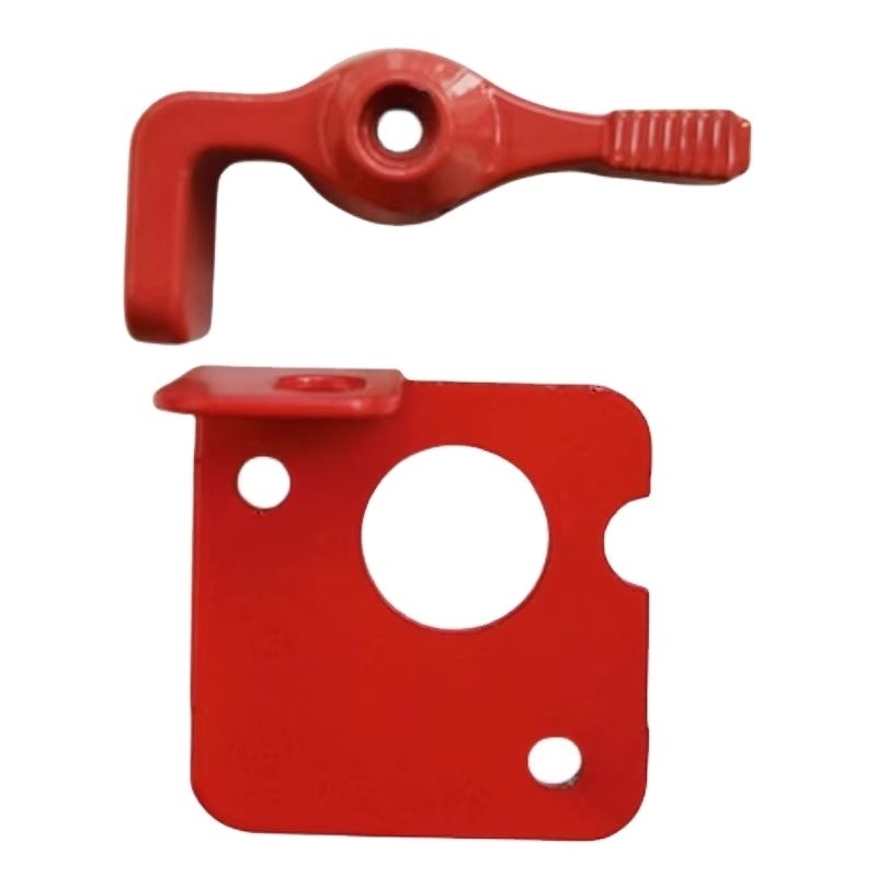 OEM Dimensioni standard Kit di leva di blocco giallo rosso argento per auto da corsa Batteria Master Disconnetter Switch Riparazione / Sostituzione