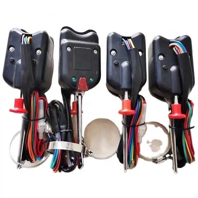 Street Hot Rod Universal Turn Signal Switch con pericolo e installazione universale di colonne di cromo