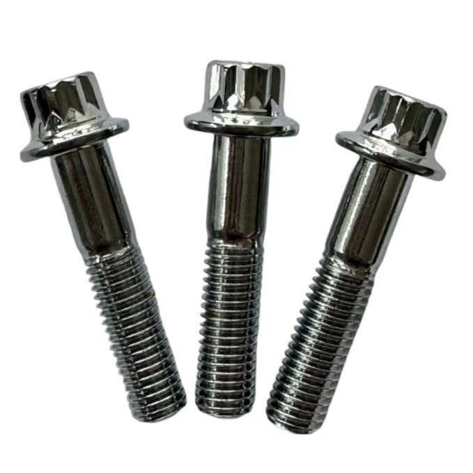 Aggiornate la vostra auto con OE standard NO. Titanio universale 12 PT RS/ RX Kits di bordo diviso M7 x 32 bulloni e viti per flange di dadi