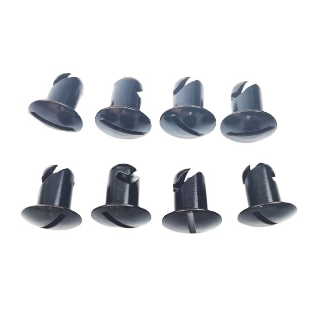 OE NO. Custom-made Black Aluminum Dzus Slot Head Quarter Turn Fasteners 7/16 &quot;x.500 per l'anno universale